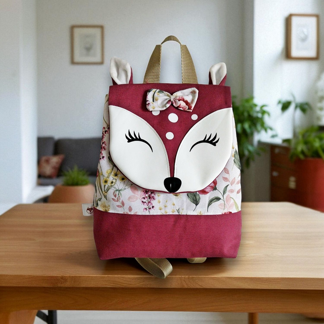 Sac à dos biche pour maternelle, crèche...