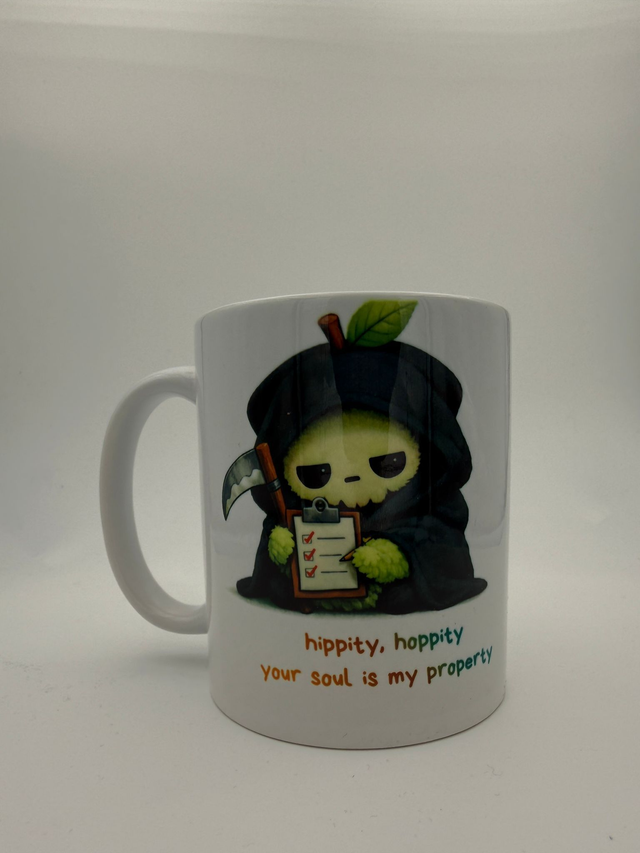 hippity hoppity your soul is my property