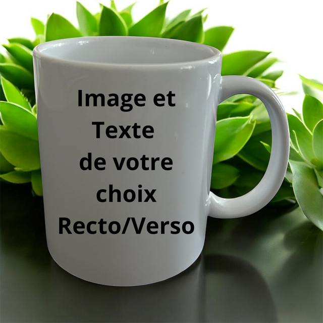 Service personnalisation sur tasse