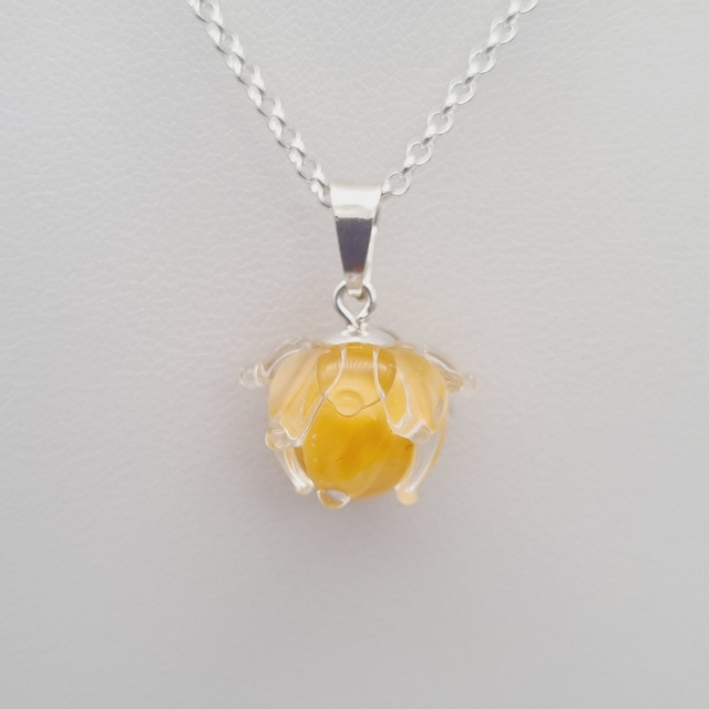 Pendentif Clochette jaune (petit modèle) 
