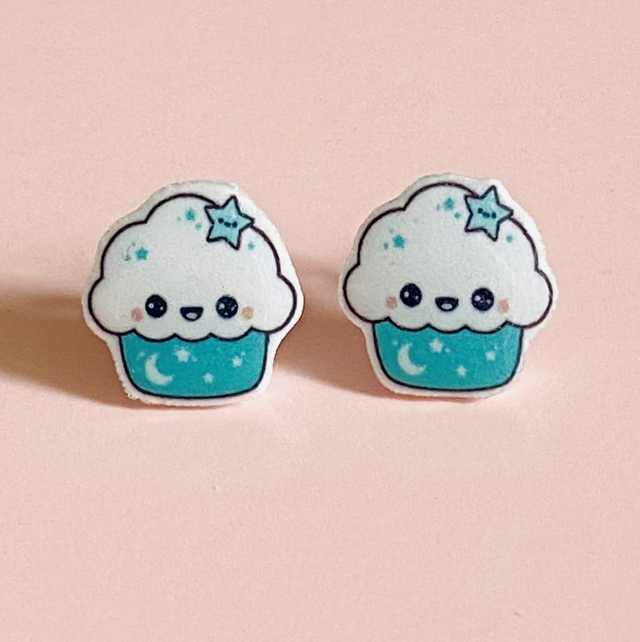 Boucles d’oreilles Night Cupcakes 