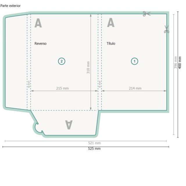 CARPETAS CON SOLAPA Y HENDIDURA PARA TARJETAS PAPEL 400 GSM COLOR UNA CARA
