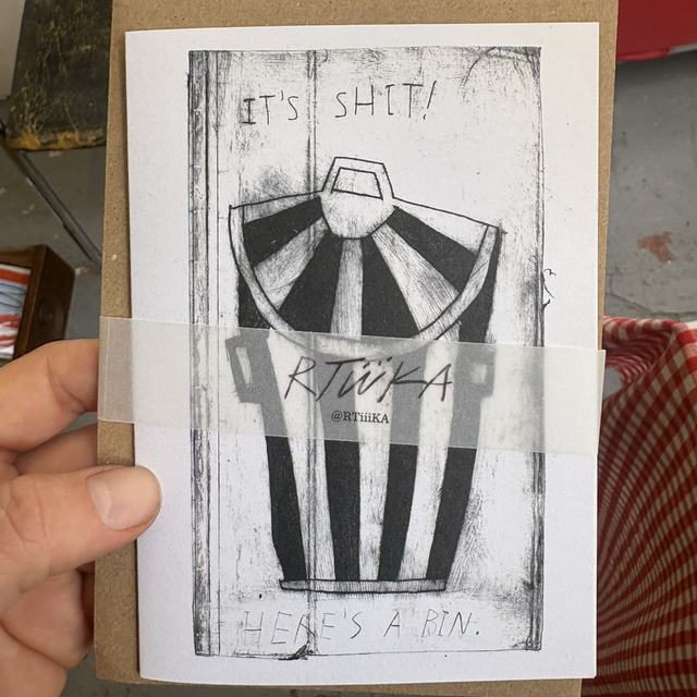 It’s shit, here’s a bin Card