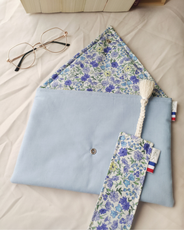 Pochette à Livre Liberty Bleu