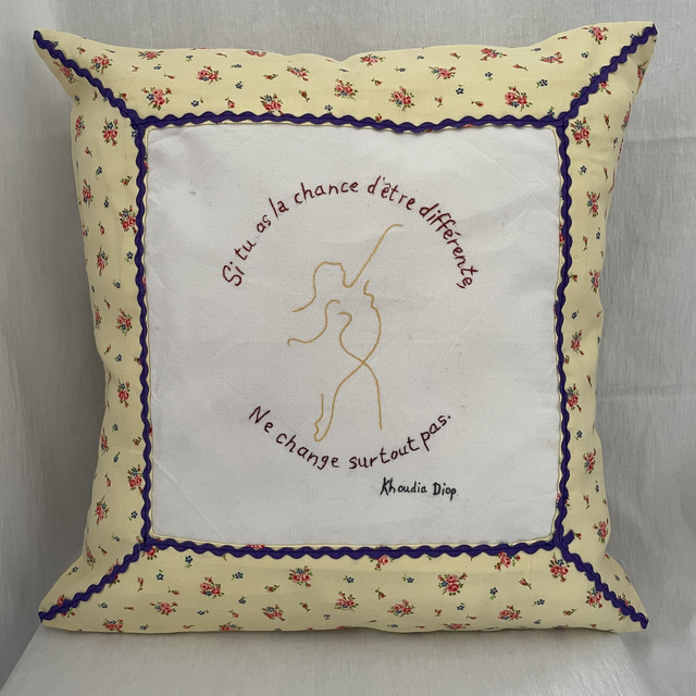 Coussin Brodé Khoudia
