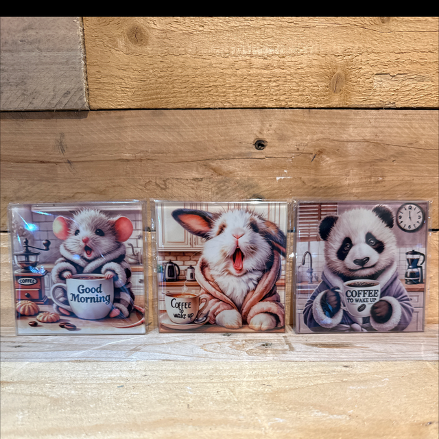 Animal Glass Coaster