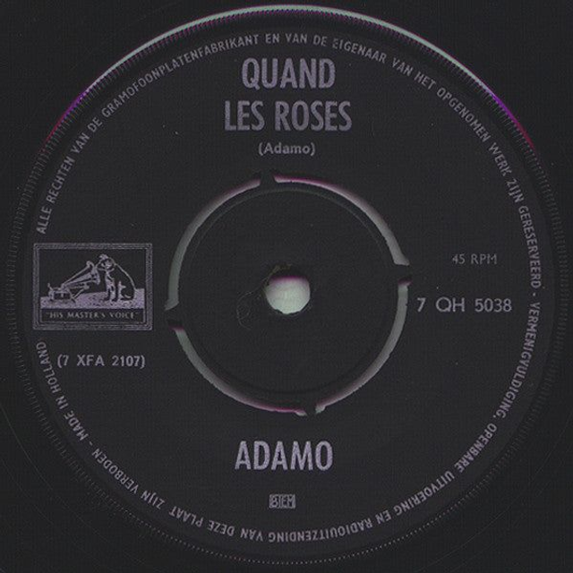 Adamo - Quand Les Roses