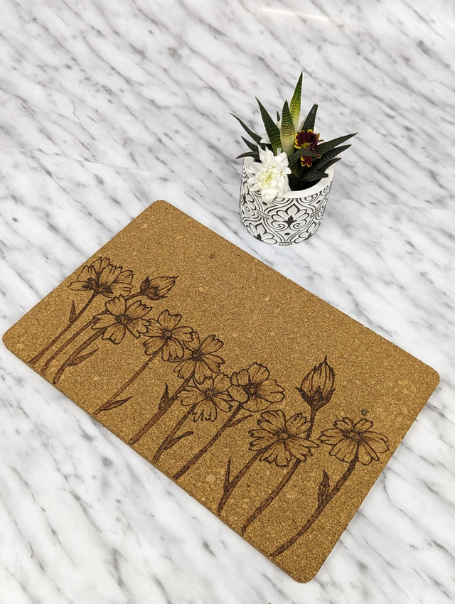 Cork mat &#039;GARDEN&#039;