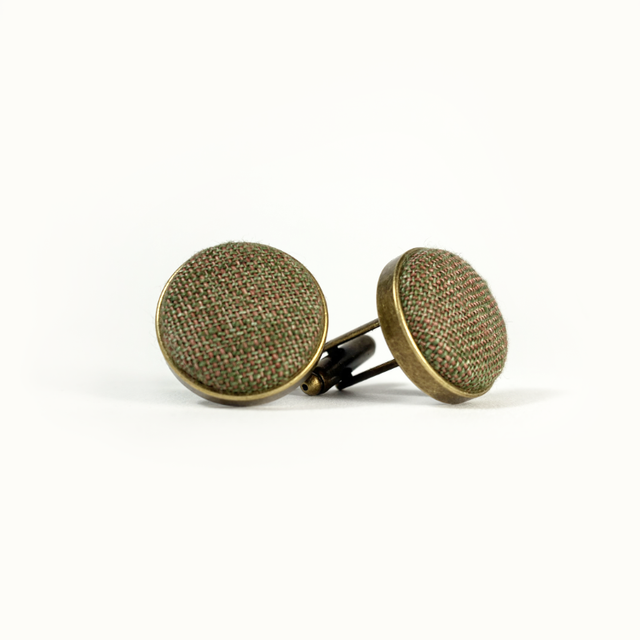 Manchetknopen Groen Changeant