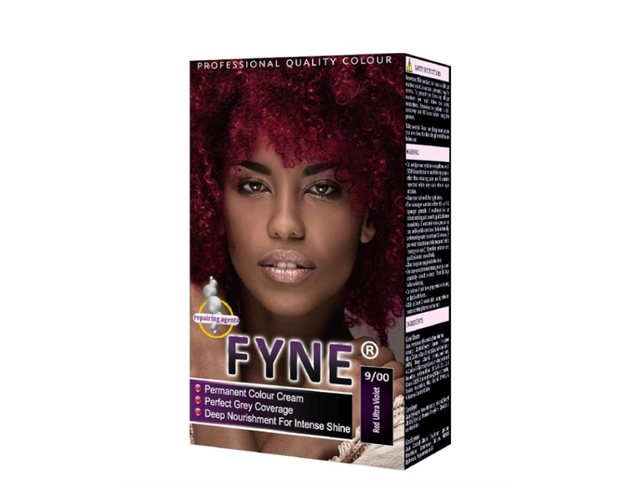 FYNE Permanent Hair Dye for Women - (Red Ultra Violet 9/00)
