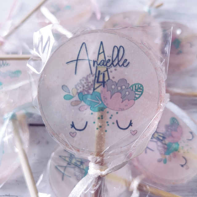 Lot de Sucettes thème de votre choix