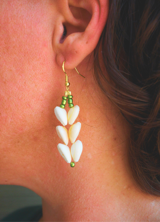 Boucles d'oreilles Hinatea - Collection HEREANI