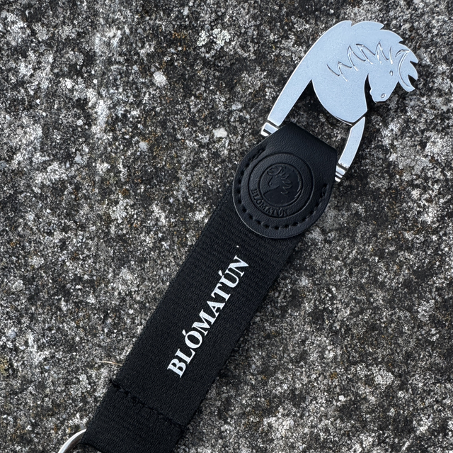 Blómatún Schlüsselanhänger Ári