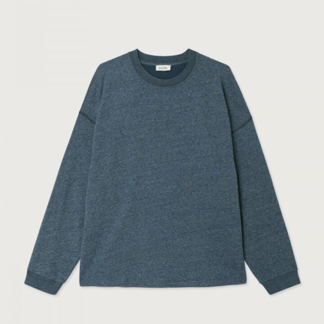 Amercian Vintage Sweater Bijwood Petrol