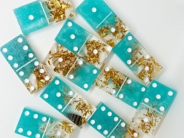 jeux de dominos (28 pièces) plage