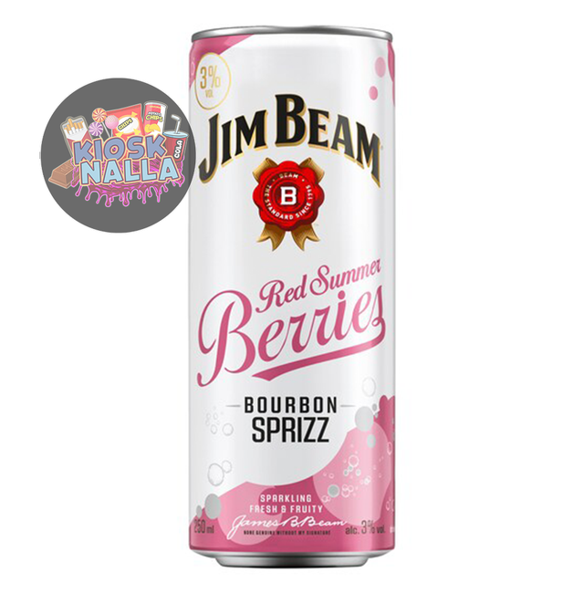 Jim Beam Red Summer Berries Bourbon Sprizz 0,25l