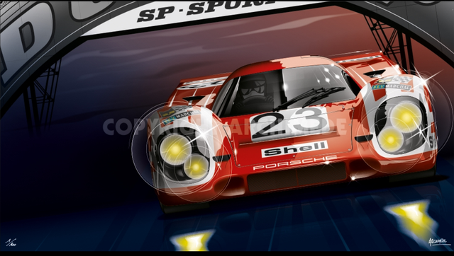 Porsche 917K Salzburg - Le Mans winner 1970