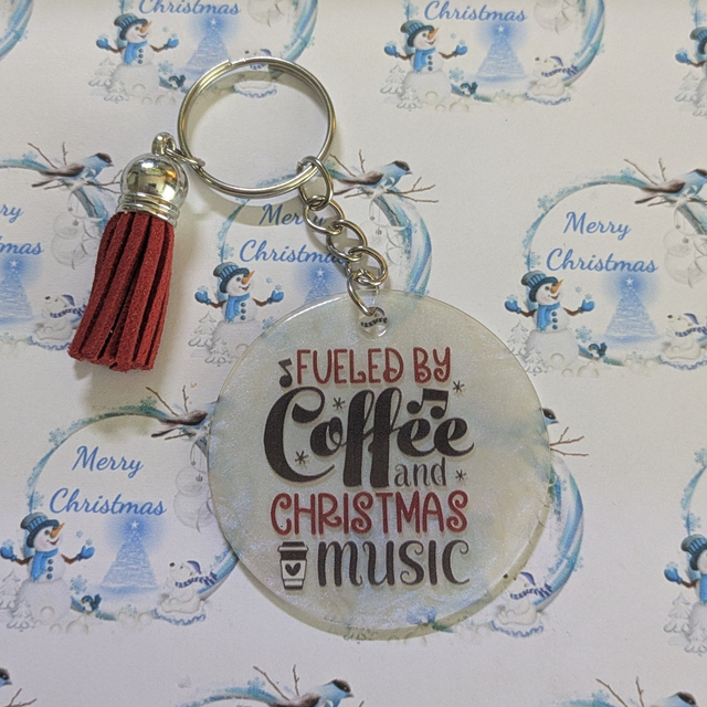 Christmas keyring