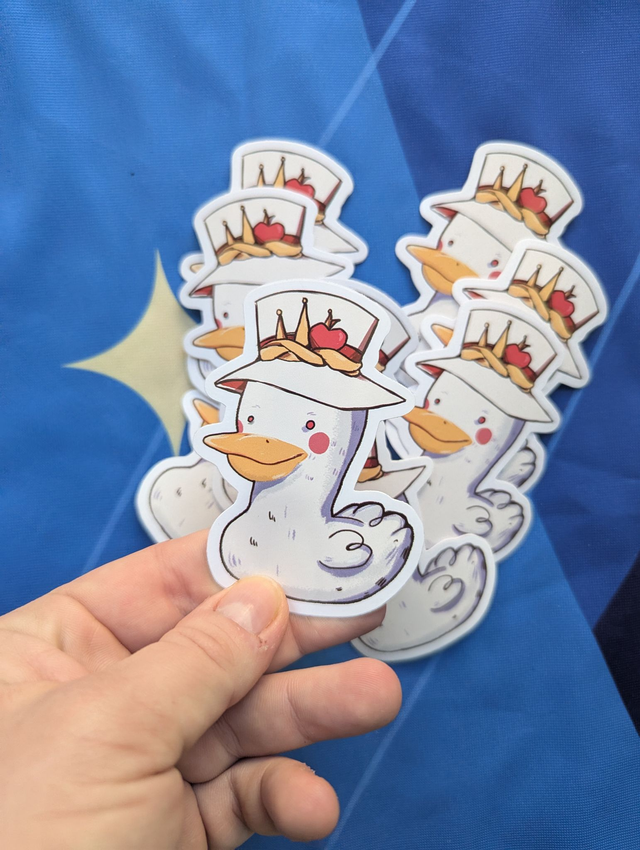 Hazbin LuLu Duck Sticker