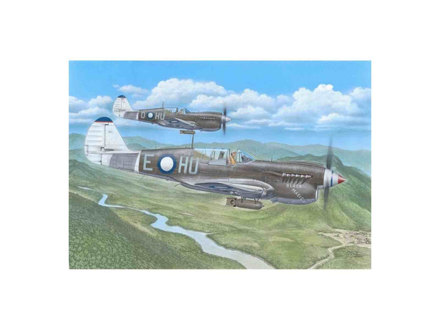 Kittyhawk Mk.IV Over the Mediterranean and the Pacific Special Hobby 72484 1/72