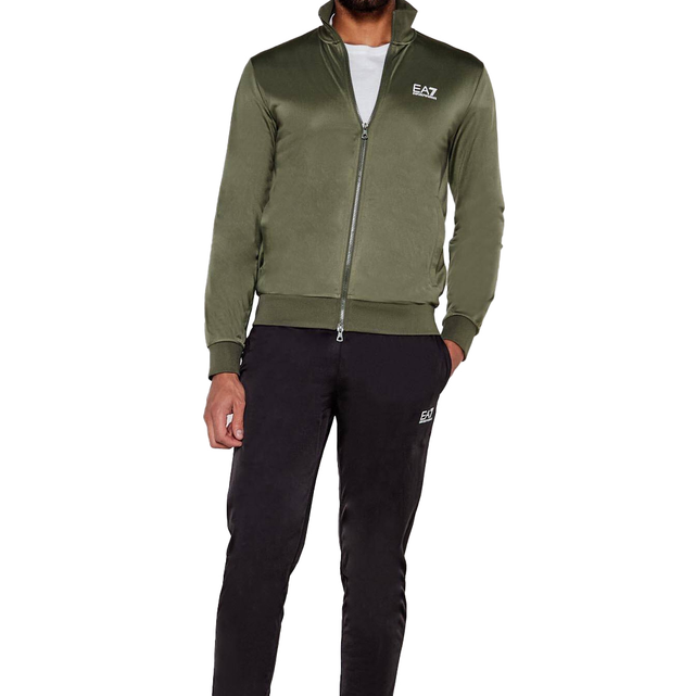 Survêtement Ea7 Noir et vert Rèf-7M000643 