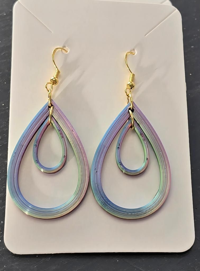 Boucles d'oreilles gouttes