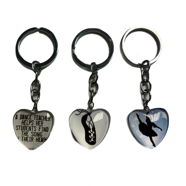 Bubble heart Keyring 