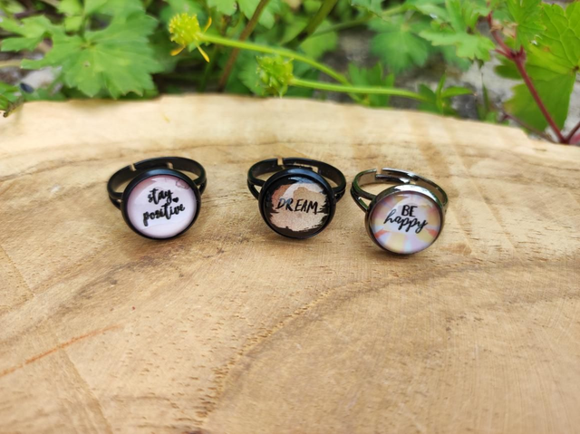 Bague &#039;Message&#039;