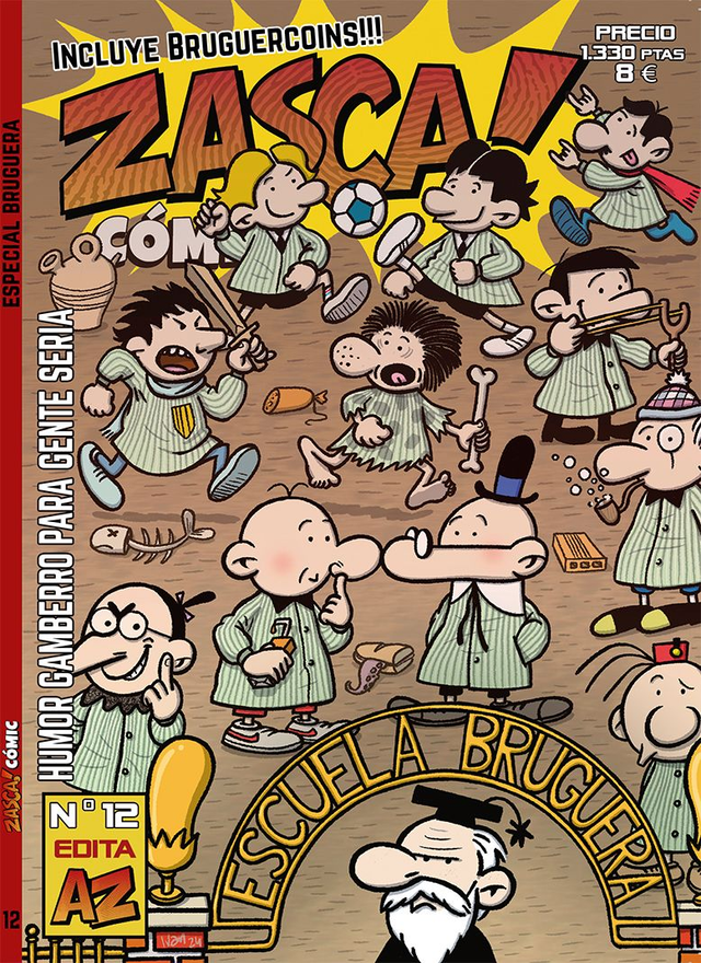 ZASCA CÓMIC Nº12 HOMENAJE A BRUGUERA