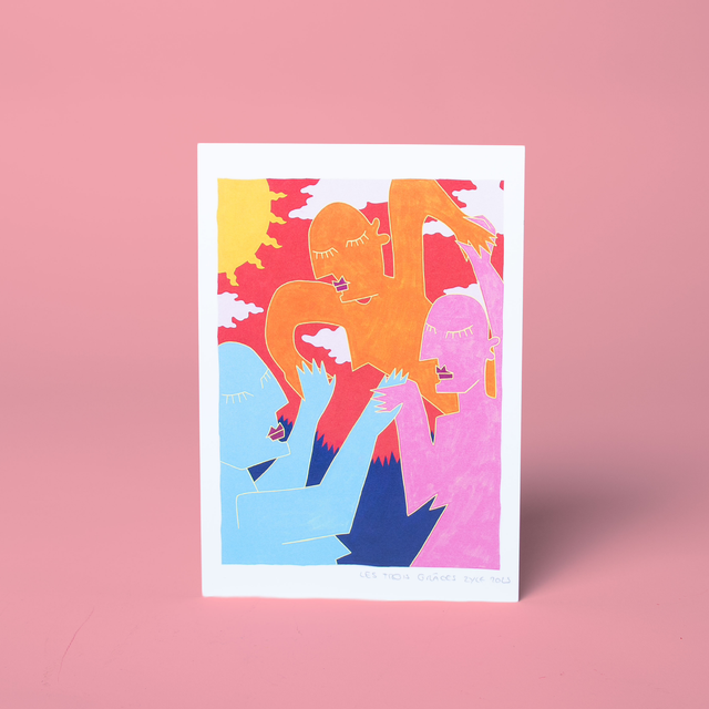 Print Les Trois Grâces A5