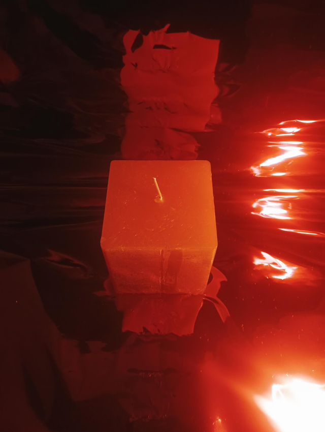 Candela Artigianale Aroma Arancio