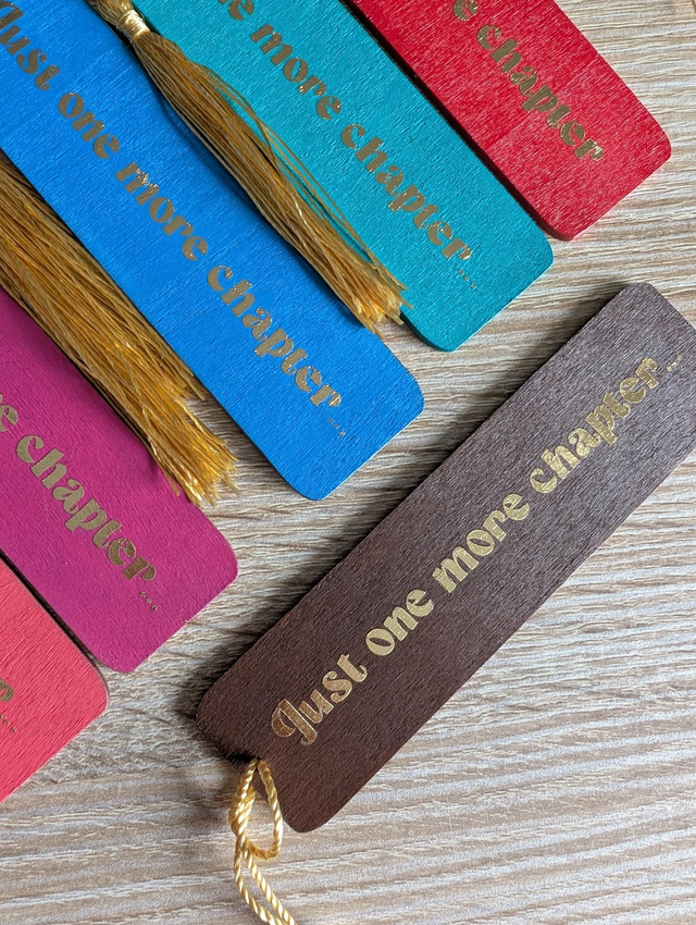 Marque-pages Book Lover - Or