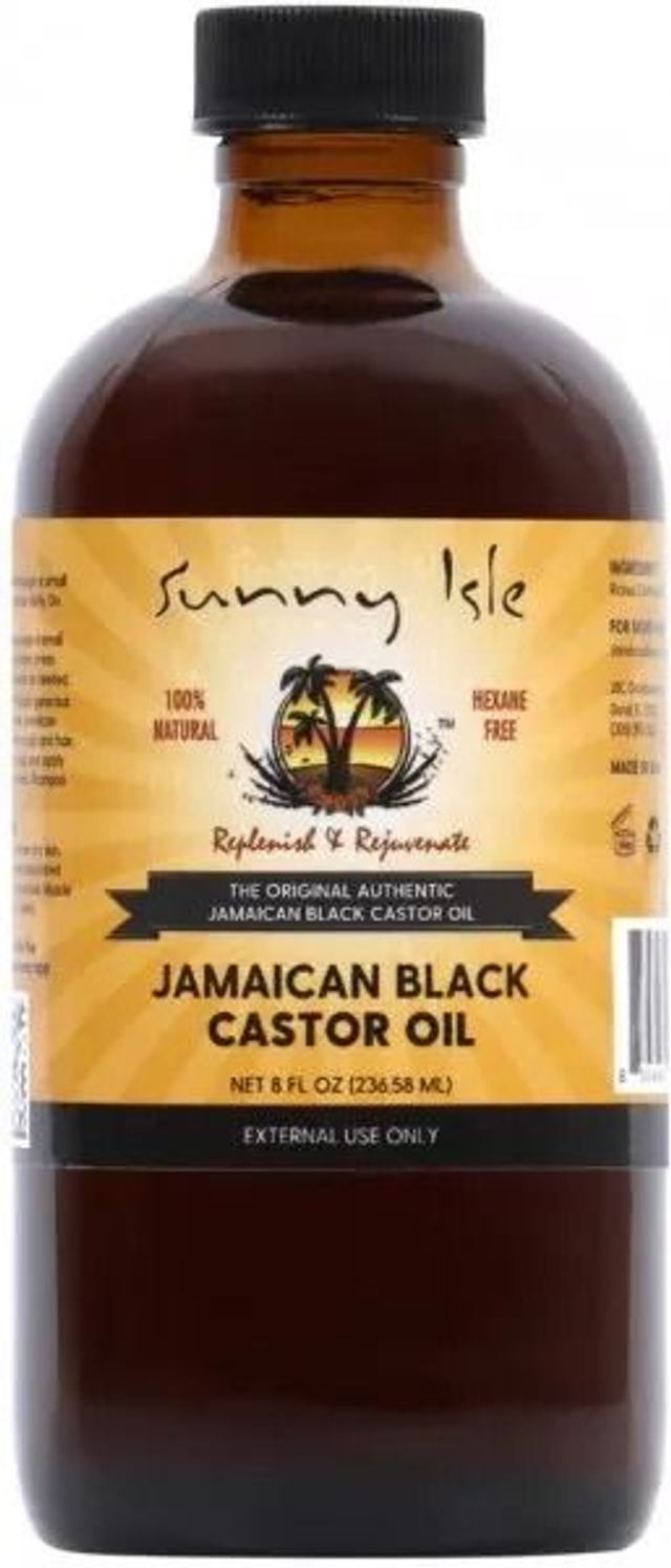 Sunny Isle: Jamaican Black Castor Oil - Reg 8oz [503]