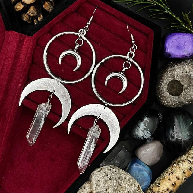 Lunar Phase earrings