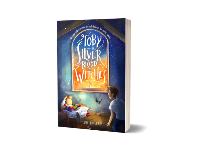 Signed copy of Toby and the Silver Blood Witches 