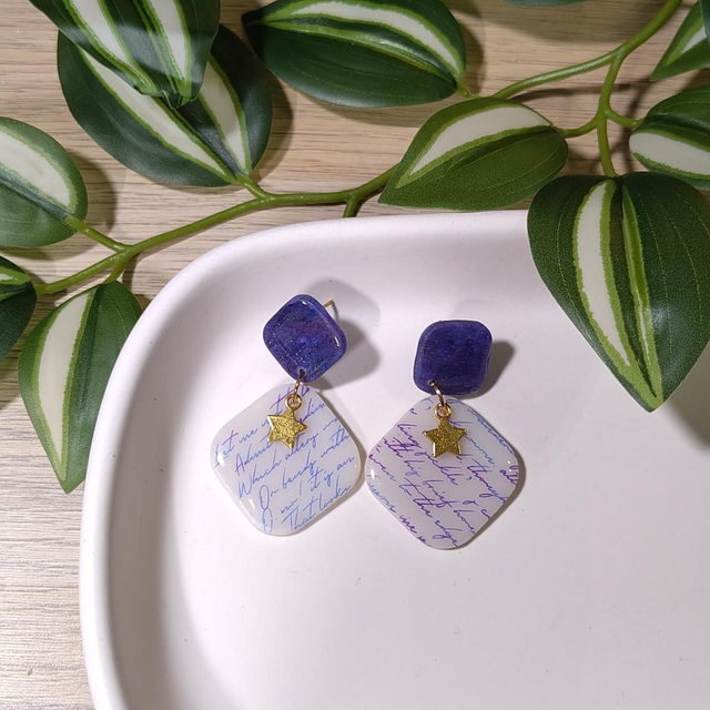 Loveletter: Ohrstecker mit Anhänger #0195