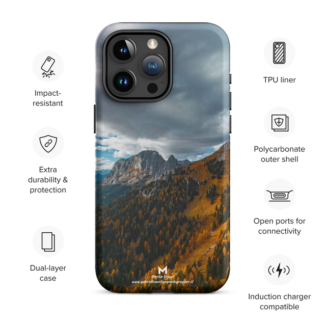 Tra le Vette d’Autunno - Cover iPhone rigida