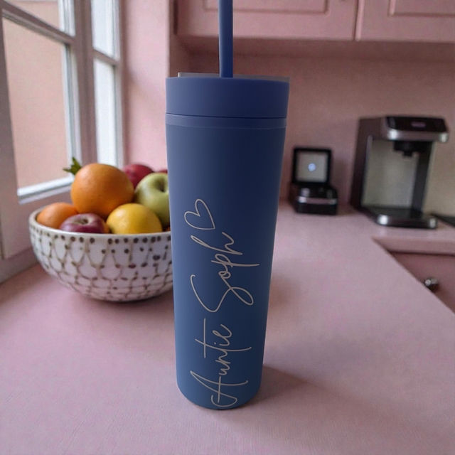 Personalised Skinny Tumbler 16oz 