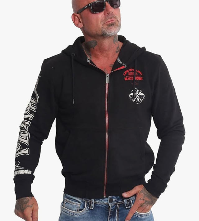 Yakuza Cruel Zip Hoodie
