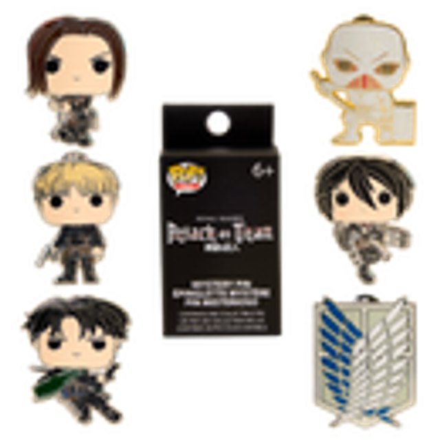 Attack on Titan Loungefly Blind Box Pins