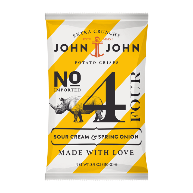 John&John Crisps Sour Cream 110g