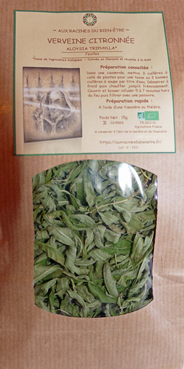 Tisane Verveine citronnée 10g