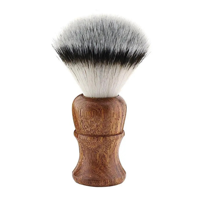 Shaving Brush - Eco Friendly Synthetic with Wooden Handle by Jag Shaving