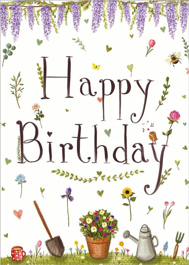 Garden Happy Birthday