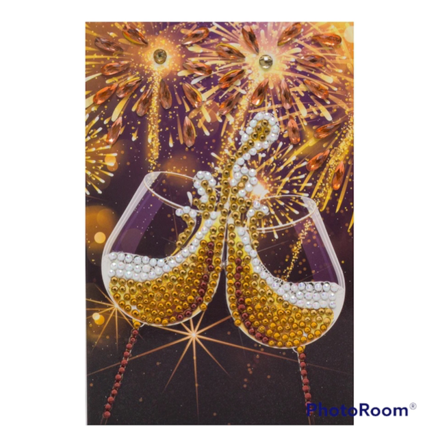 Champagne Cheers Small Card