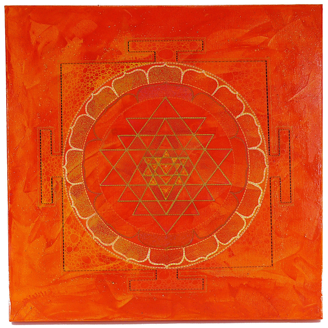 De la Résignation à l'Acceptation - oeuvre originale 60 x 60cm