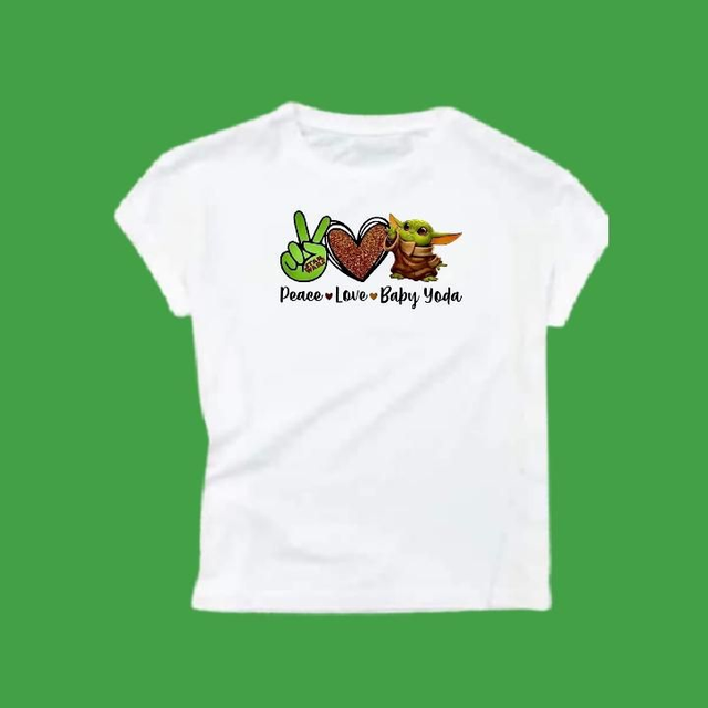 Peace Love Yoda T Shirt