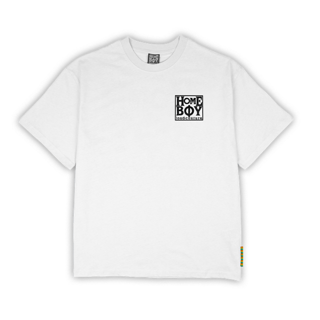 Homeboy old school t Shirt - White 