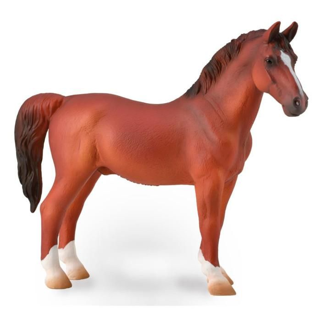Figurine cheval Hackney Collecta 88915 étalon

