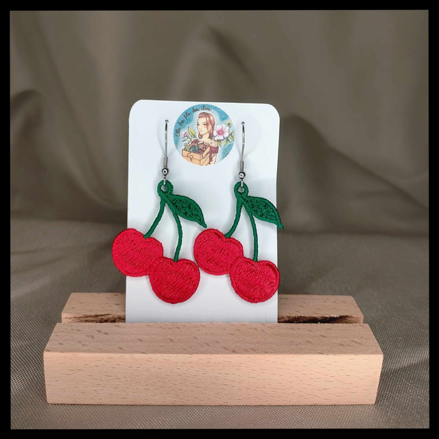 Boucles d&#039;oreilles Cerises